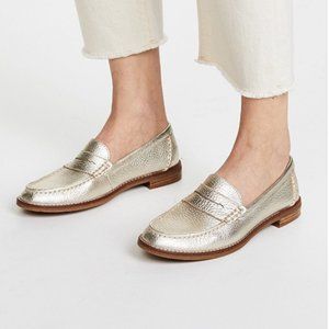 Sperry Gold Seaport Penny Leather Loafer